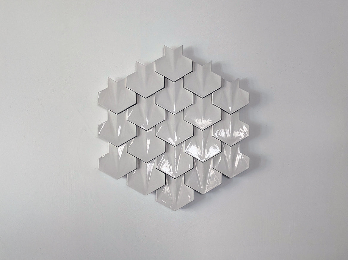 Zenith Hex - Cloudy White