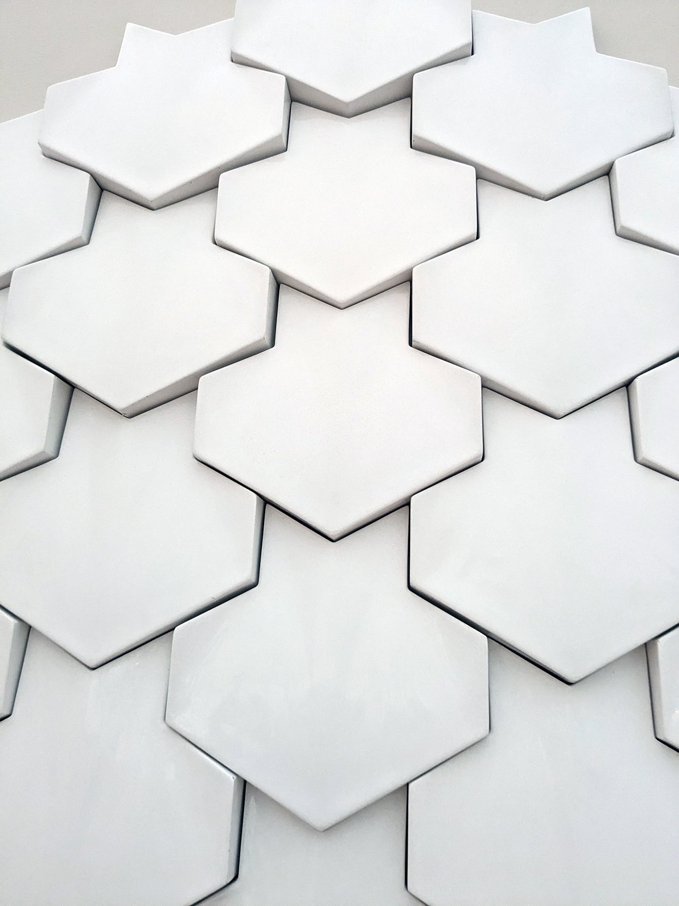 Zenith Hex - Cloudy White