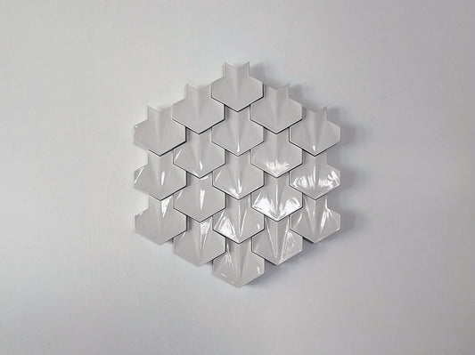 Zenith Hex - Cloudy White